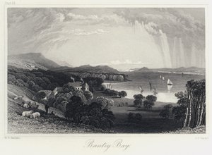 Bantry Bay (gravyr) av William Henry Bartlett
