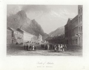 Mehadias bad av William Henry Bartlett
