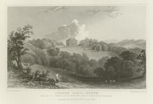 Copped Hall, Essex, säte för J Conyers, Esquire av William Henry Bartlett