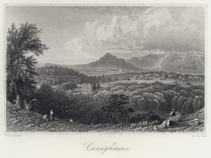 Curaghmore (gravyr) av William Henry Bartlett