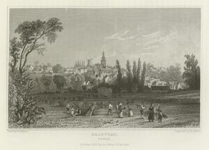 Halstead, Essex av William Henry Bartlett