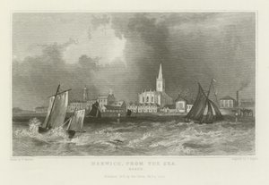 Harwich, från havet, Essex