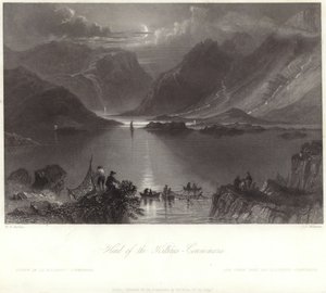 Chef för Killeries, Connemara av William Henry Bartlett