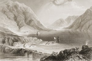 Leenane, Connemara, County Galway, Aialani, mai le 