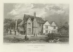 Little Warley Hall, Essex av William Henry Bartlett