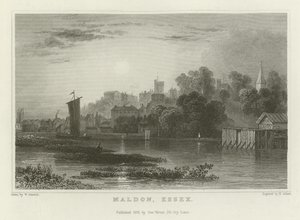 Maldon, Essex av William Henry Bartlett