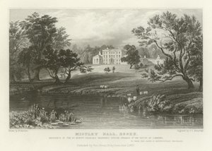 Mistley Hall, Essex, residens för högern Charles Manners Sutton, talman för underhuset