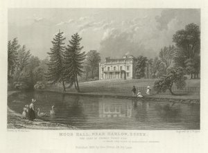 Moor Hall, nära Harlow, Essex, säte för Thomas Perry, Esquire