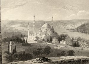 Moské och grav av Suleiman, från Seraskier