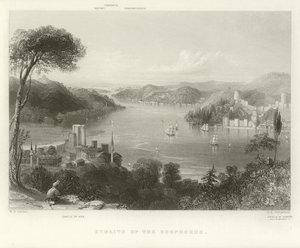 Bosporens sund av William Henry Bartlett