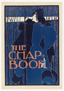 The Blue Lady, affisch för The Chap-Book