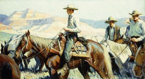 Hög i sadeln av William Henry Dethlef Koerner