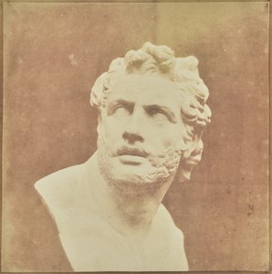 Byst av Patroklos av William Henry Fox Talbot