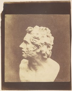 [Byst av Patroklos] av William Henry Fox Talbot