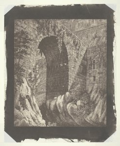 Kopia av ett stort italienskt tryck, förminskad i kameran av William Henry Fox Talbot