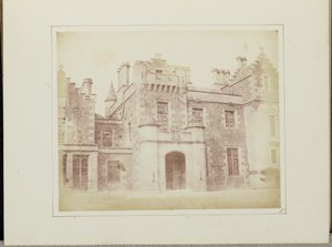 Hall Door, Abbotsford av William Henry Fox Talbot