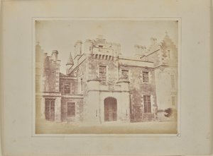 Hallen dörr, Abbotsford av William Henry Fox Talbot