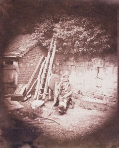 Man med en krycka, 1844