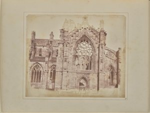 Melrose Abbey av William Henry Fox Talbot