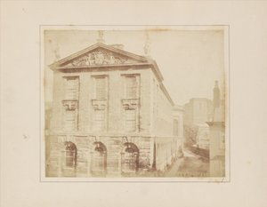Del av Queens College, Oxford av William Henry Fox Talbot