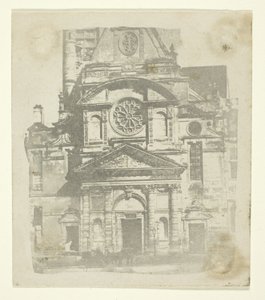 St Etienne du Mont, Fasad av William Henry Fox Talbot