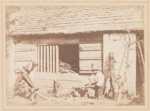 Vedhuggarna, 1845. av William Henry Fox Talbot