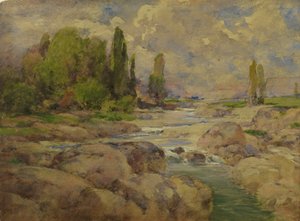 The Normal Rock Creek, 1910. av William Henry Holmes