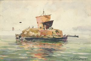 Venetianska fraktbåtar, n.d.