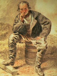 En ostron, 1827 av William Henry Hunt