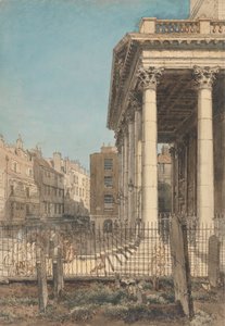Portiken i St. Martin-in-the-Fields av William Henry Hunt