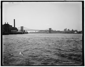 Brooklyn Bridge, New York, ca 1900