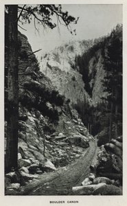 Canyons of Colorado: Boulder Canon (s/v foto)