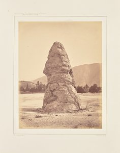 Frihetens keps, Mammoth Hot Springs av William Henry Jackson