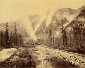 Chalk Creek-kanjonen av William Henry Jackson