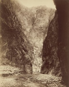 Diamond River Canyon,1885 (foto) av William Henry Jackson