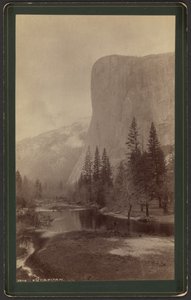 El Capitan av William Henry Jackson