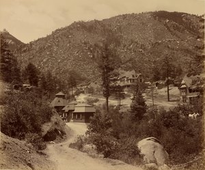 Iron Springs Hotel, Manitou av William Henry Jackson