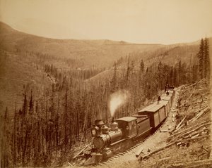 Marshall Pass, västra sidan av William Henry Jackson
