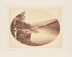 Mystic Lake, East Gallatins källa av William Henry Jackson