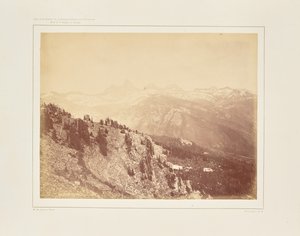 Panoramautsikt över Téton Range av William Henry Jackson