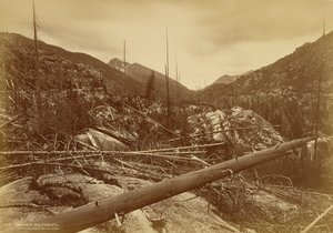 ”Roches Moutonnées” nära Heliga korsets berg av William Henry Jackson