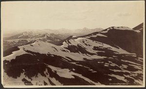 Saguachebergen från Mount Ouray av William Henry Jackson