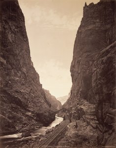 Royal Gorge, Grand Cañon of the Arkansas av William Henry Jackson