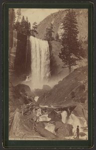 Vernal Falls. Yosemite. av William Henry Jackson