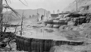 Yellowstone National Park Mammoth Hot Springs, ca 1872