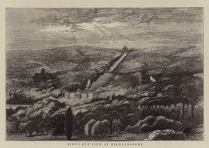Wilhelmshohe i ett fågelperspektiv av William Henry James Boot