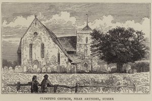Climping Church, nära Arundel, Sussex av William Henry James Boot