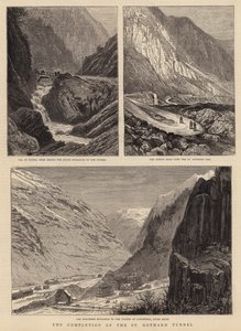Färdigställandet av St Gotthardtunneln av William Henry James Boot