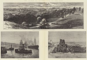 Prinsen av Wales besök i Tyne