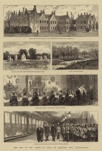 Prinsen av Wales besök i Bradgate Park, Leicestershire